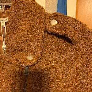 Max Studio cognac colored jacket.
